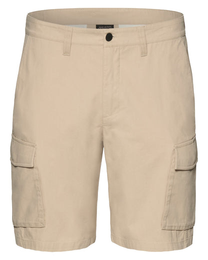 Pure Cashmere coloured Musto Mens Original Cargo Shorts on white background 