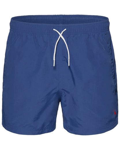 Mazarine Blue coloured Musto Mens Original Swim Shorts on white background 