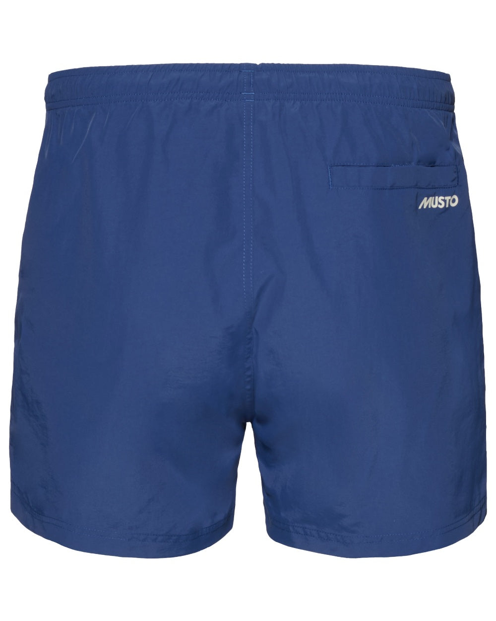 Mazarine Blue coloured Musto Mens Original Swim Shorts on white background 