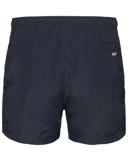 Navy coloured Musto Mens Original Swim Shorts on white background 