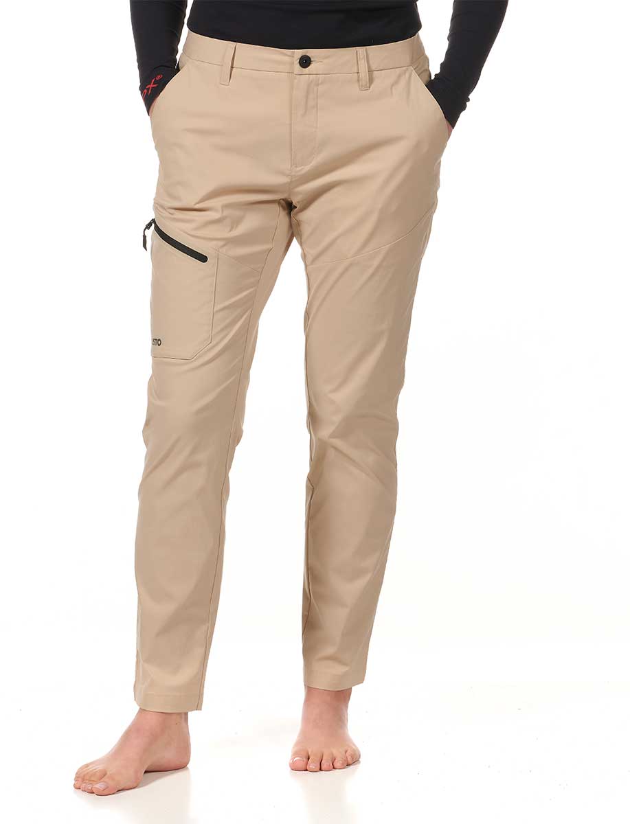 Sage Casual Cargo Stretch Trousers | Roman UK