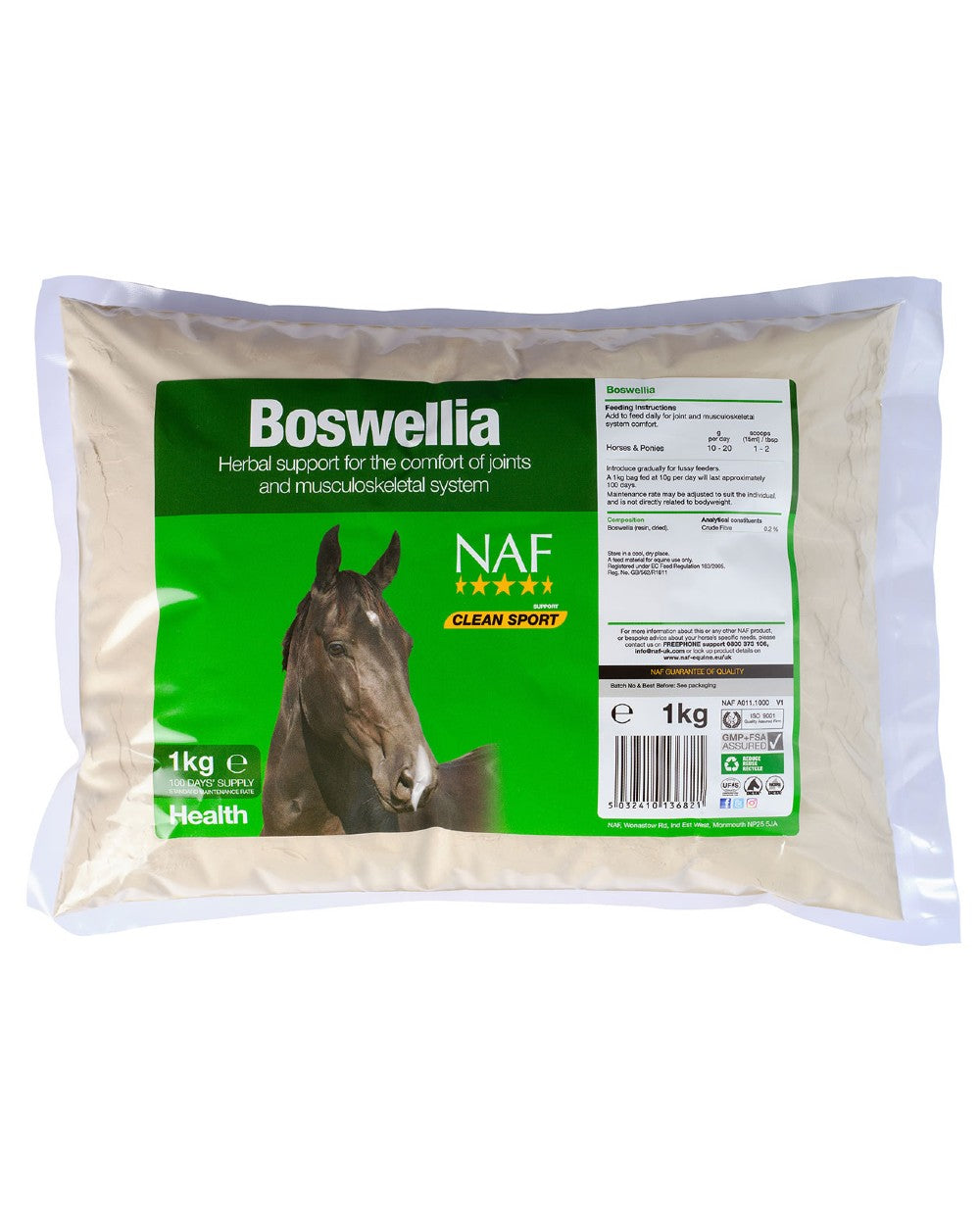 NAF Boswellia 1kg on white background