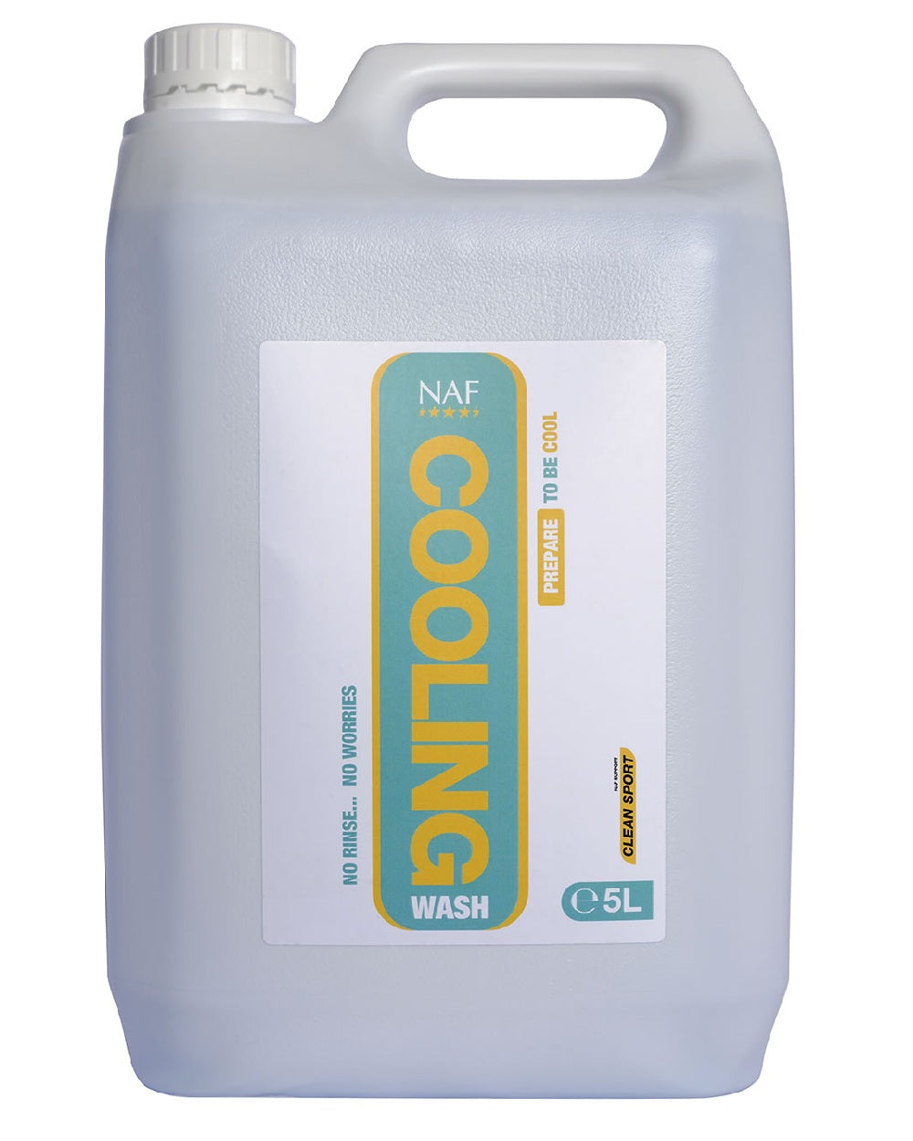 NAF Cooling Wash 5lt on white background