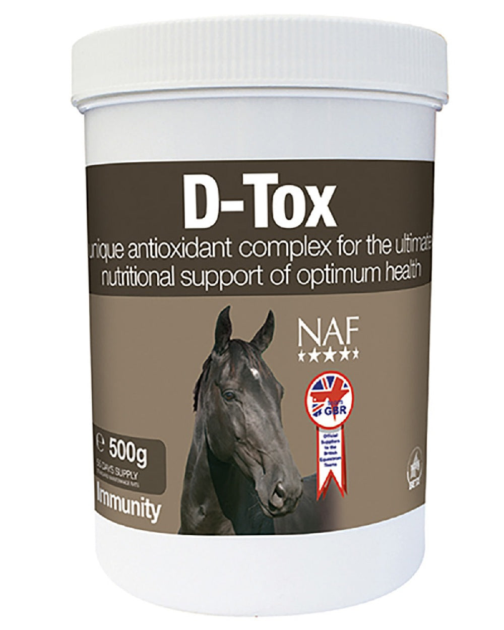NAF D-Tox 500g on white background