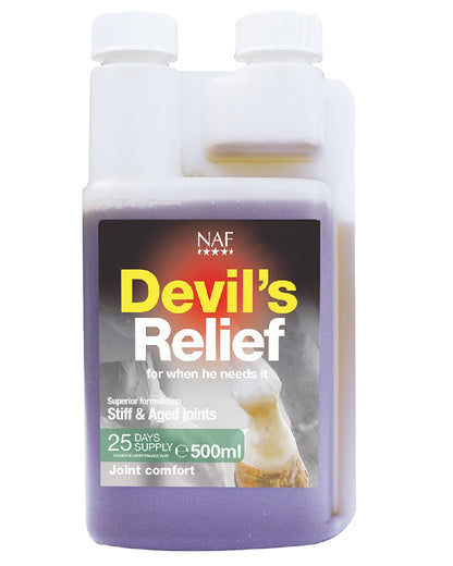 NAF Devils Relief 500ML on white background