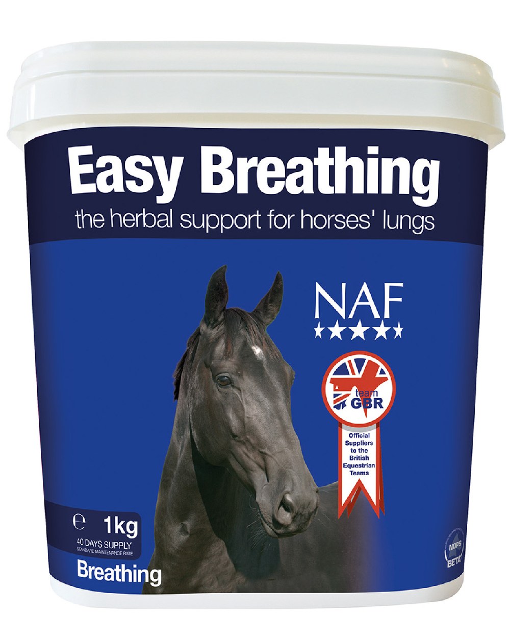 NAF Easy Breathing 1kg on white background