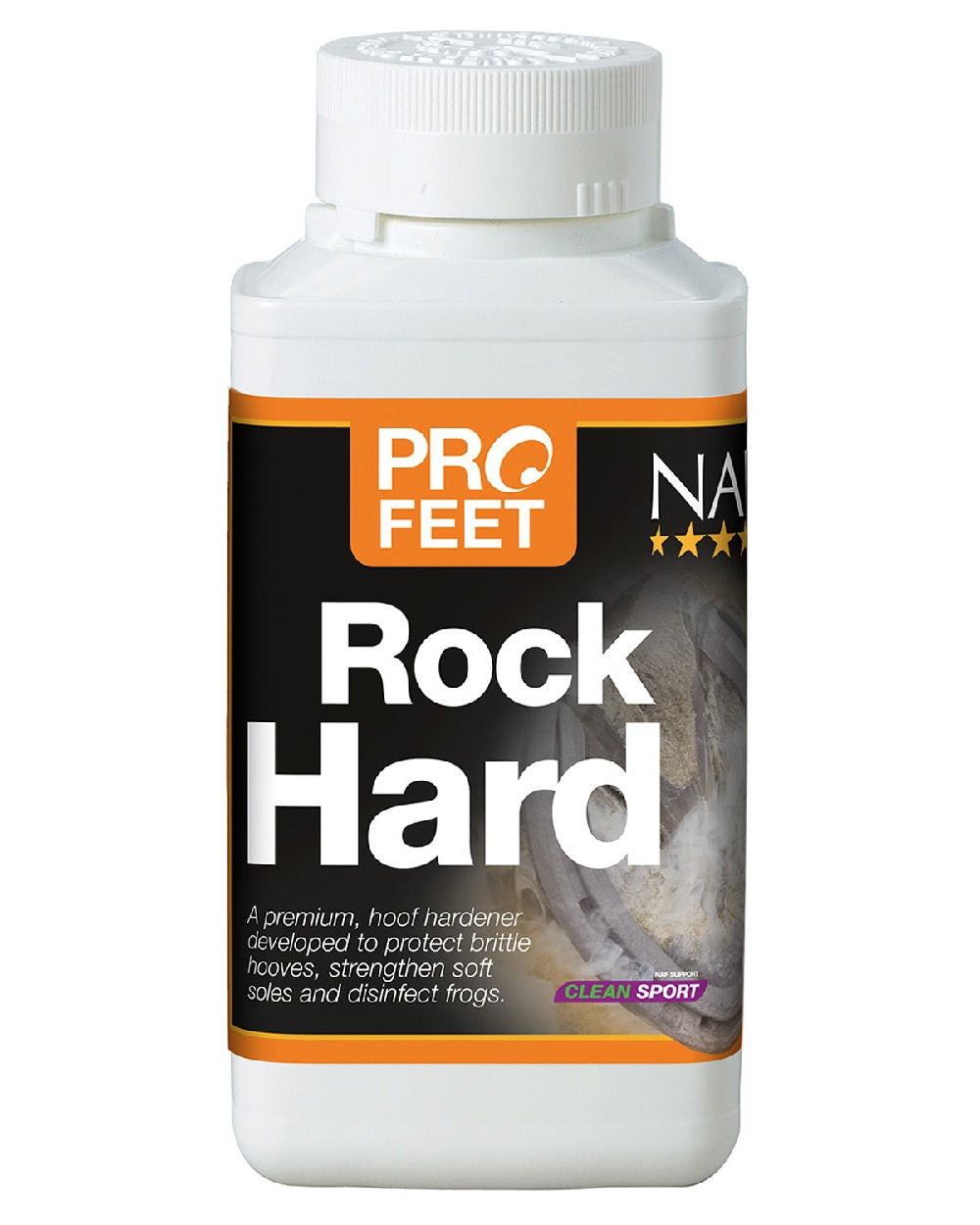 NAF Five Star Profeet Rock Hard 250ml on white background