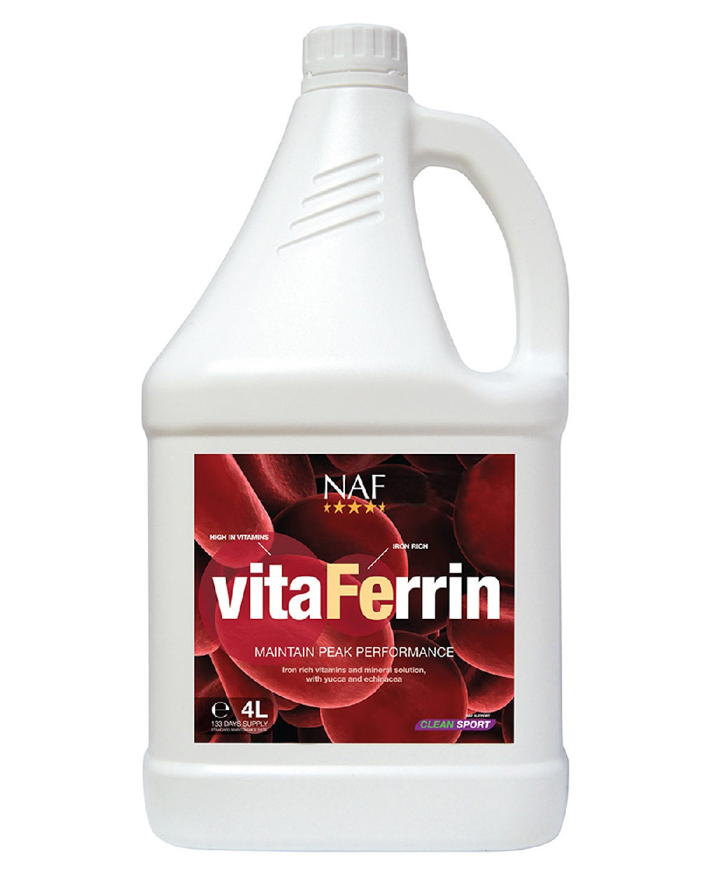 NAF Five Star Vitaferrin 4lt on white background