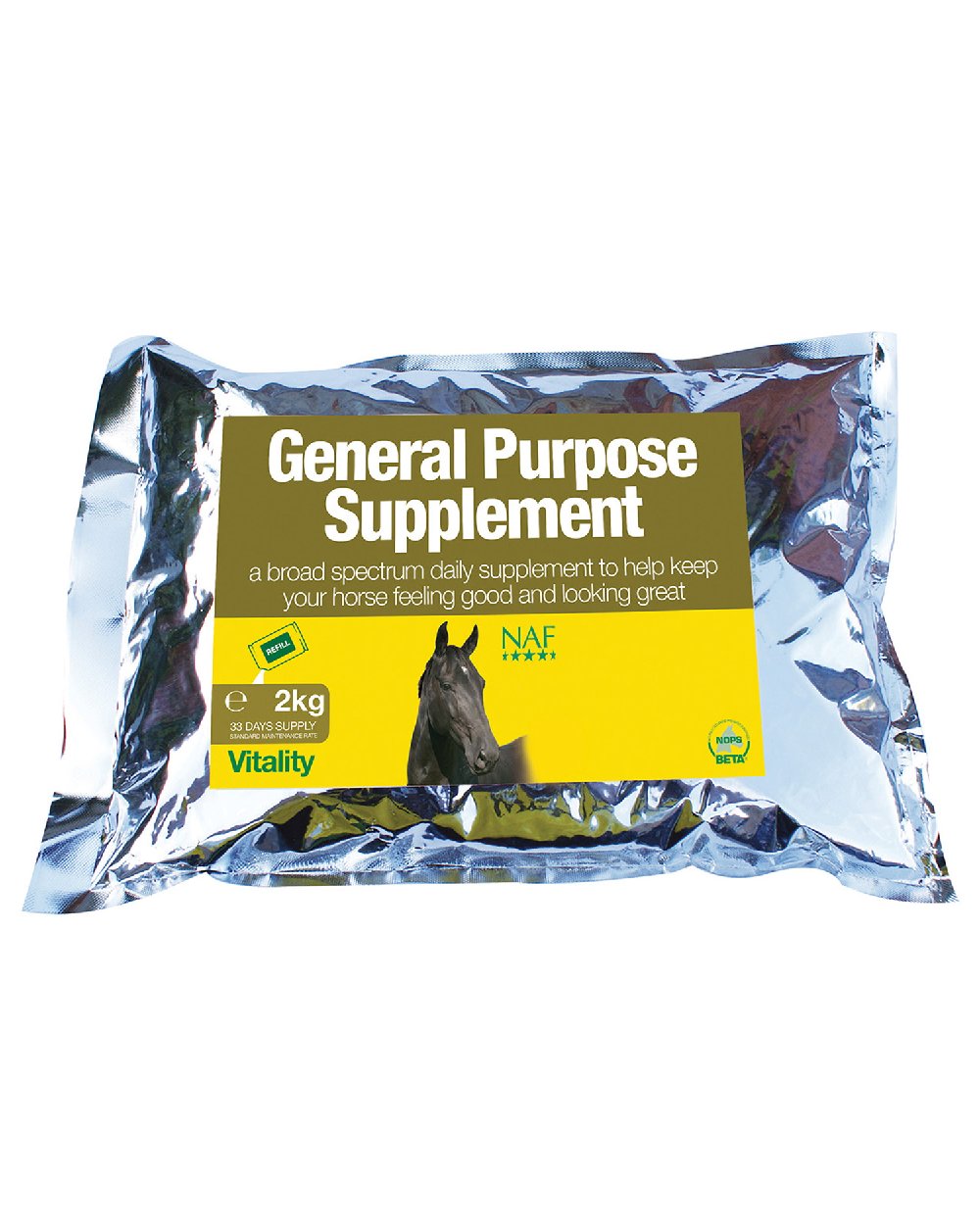 NAF General Purpose Supplement 2kg on white background
