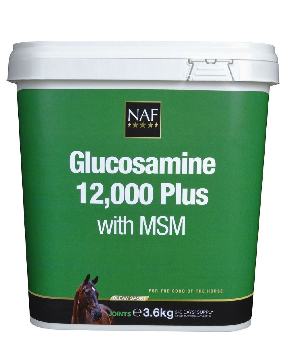 NAF Glucosamine 12,000 Plus With Msm 3.6kg on white background