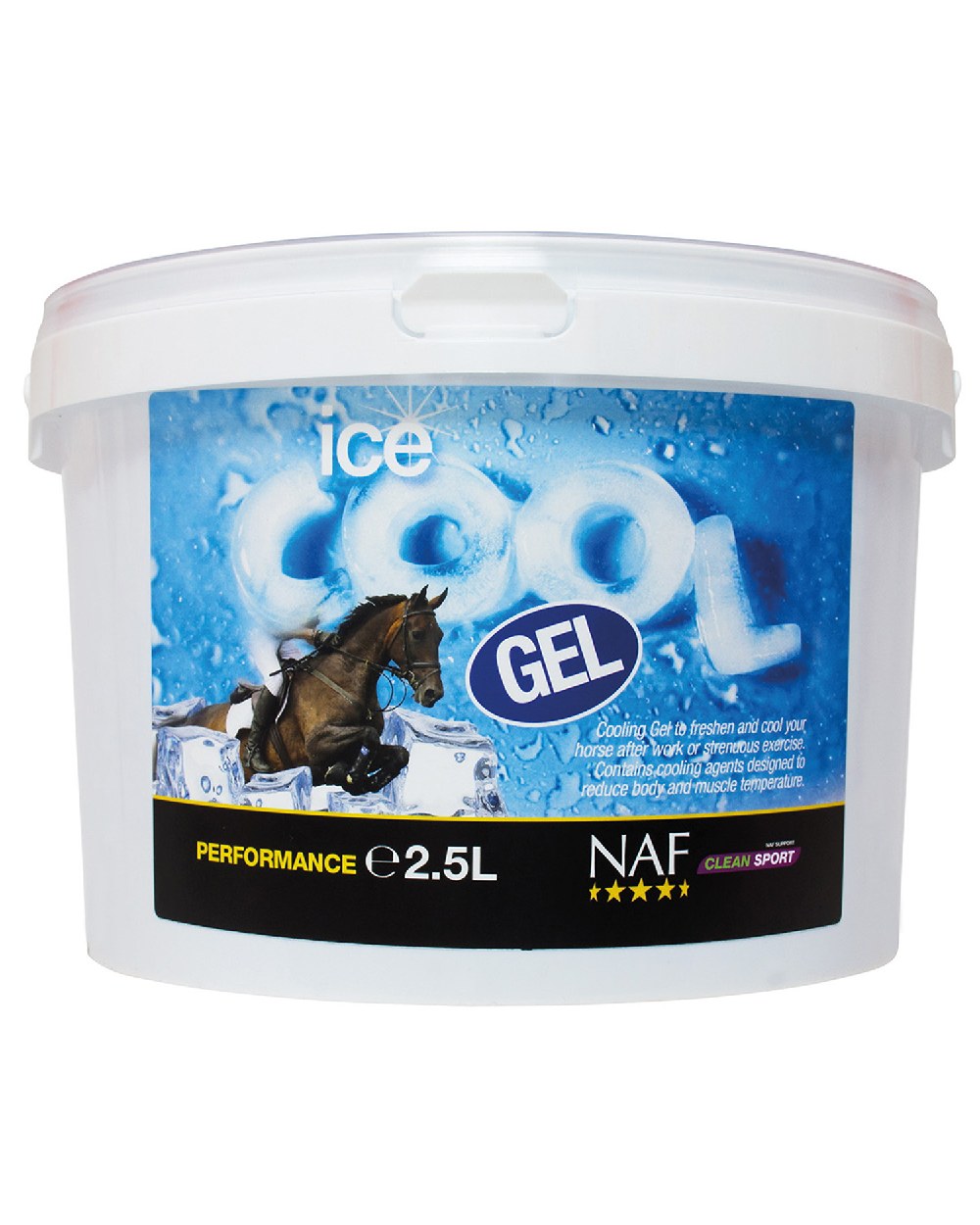 NAF Ice Cool Gel 2.5lt on white background