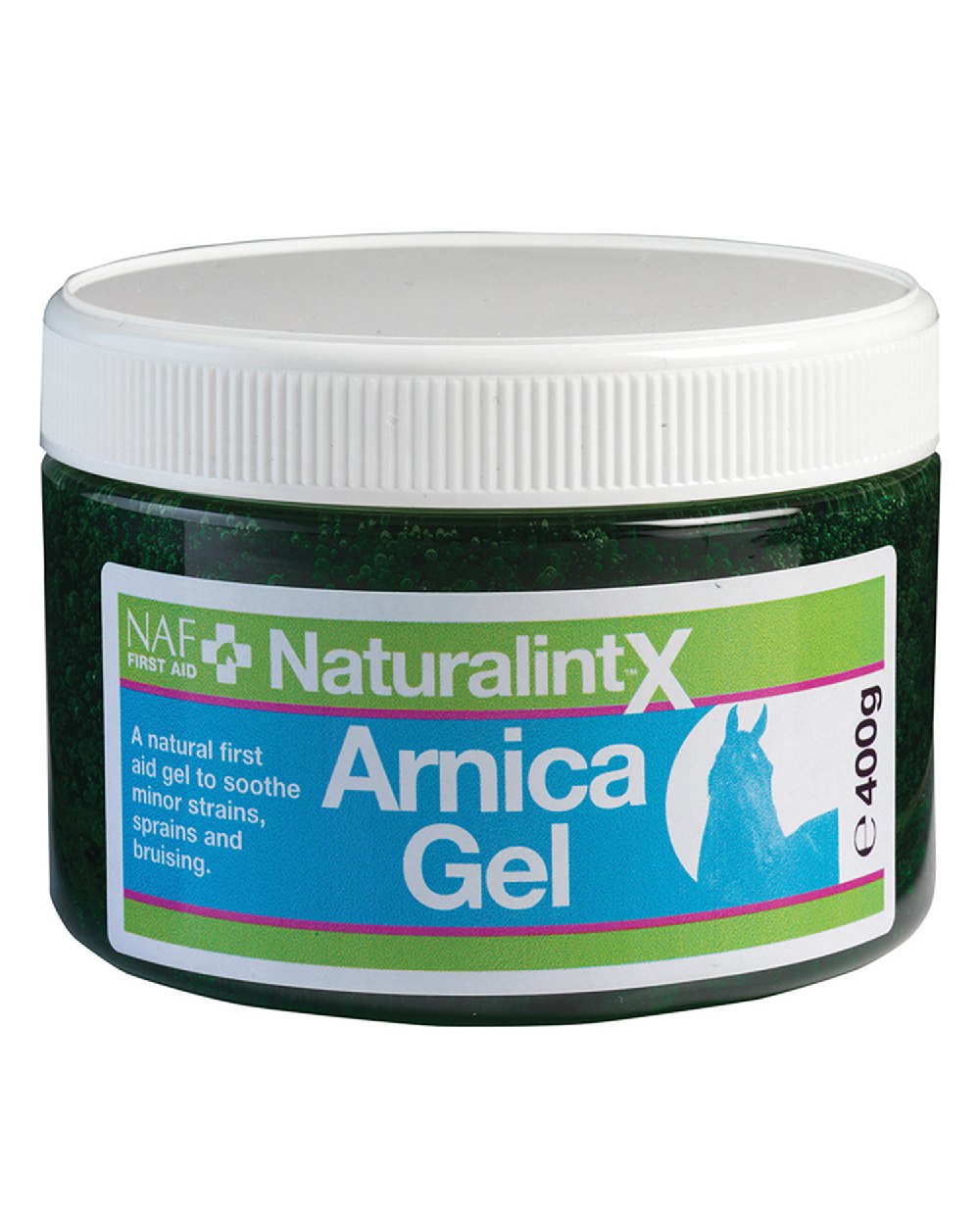 NAF Naturalintx Arnica Gel 400g on white background