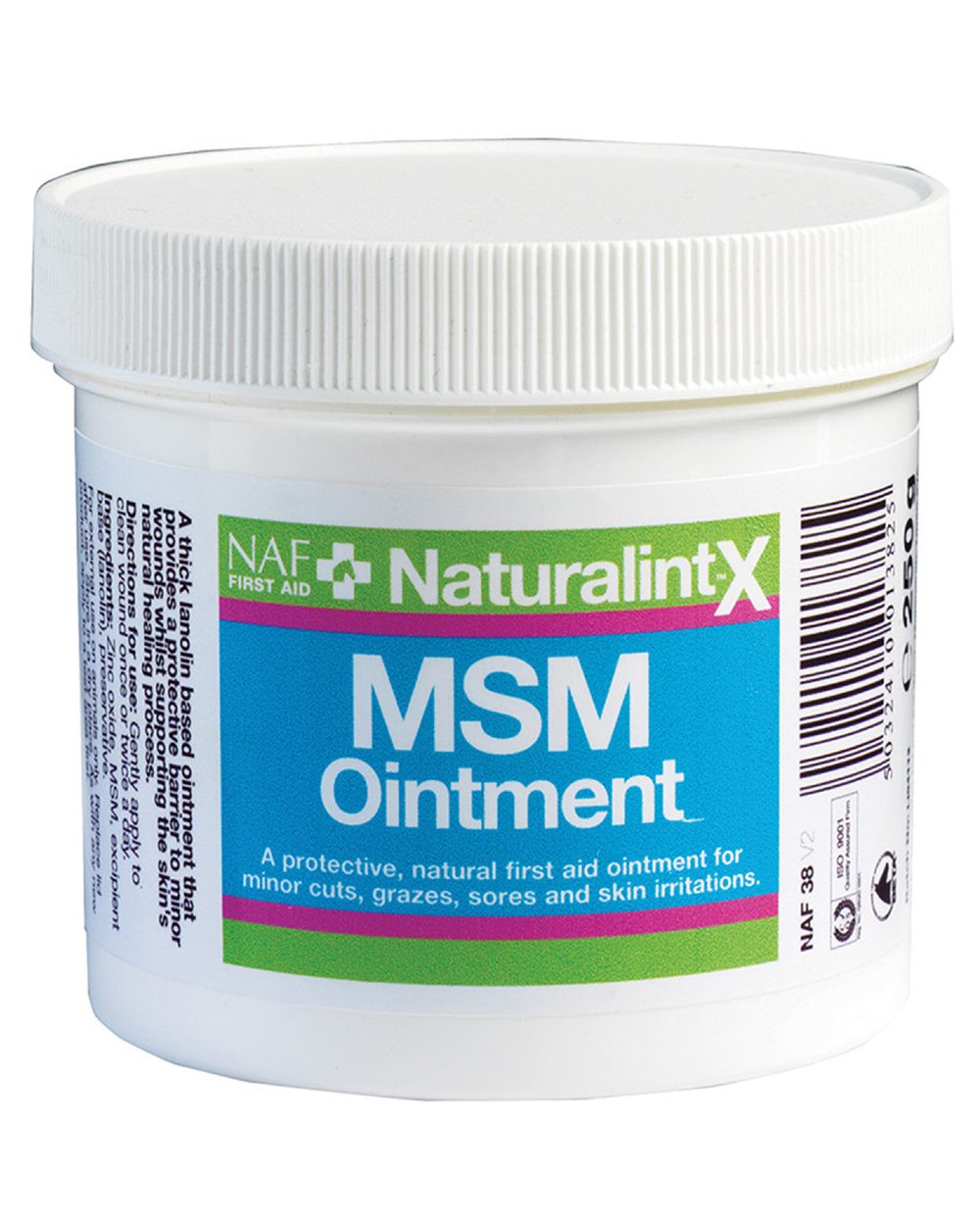 NAF Naturalintx Msm Ointment 250g on white background