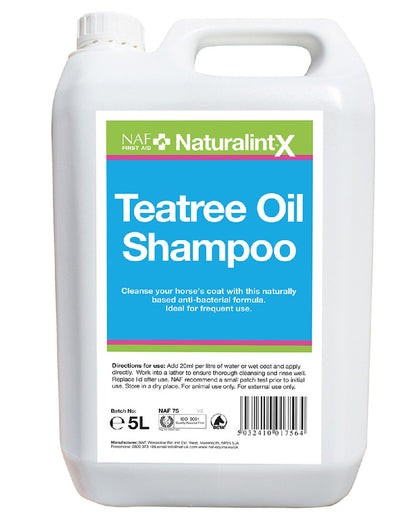 NAF Naturalintx Teatree Oil Shampoo 5lt on white background