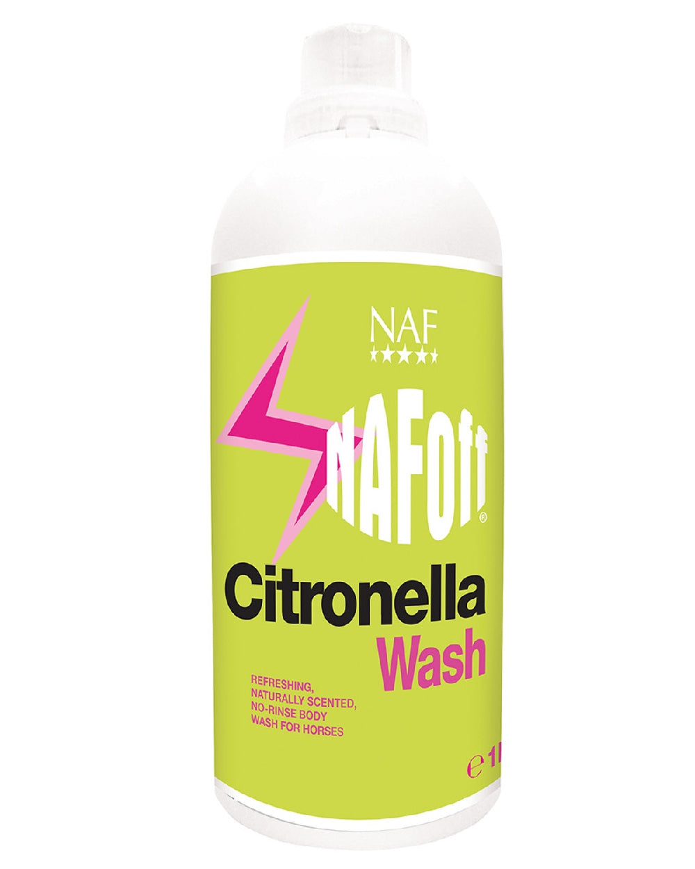 NAF Off Citronella Wash 1lt on white background