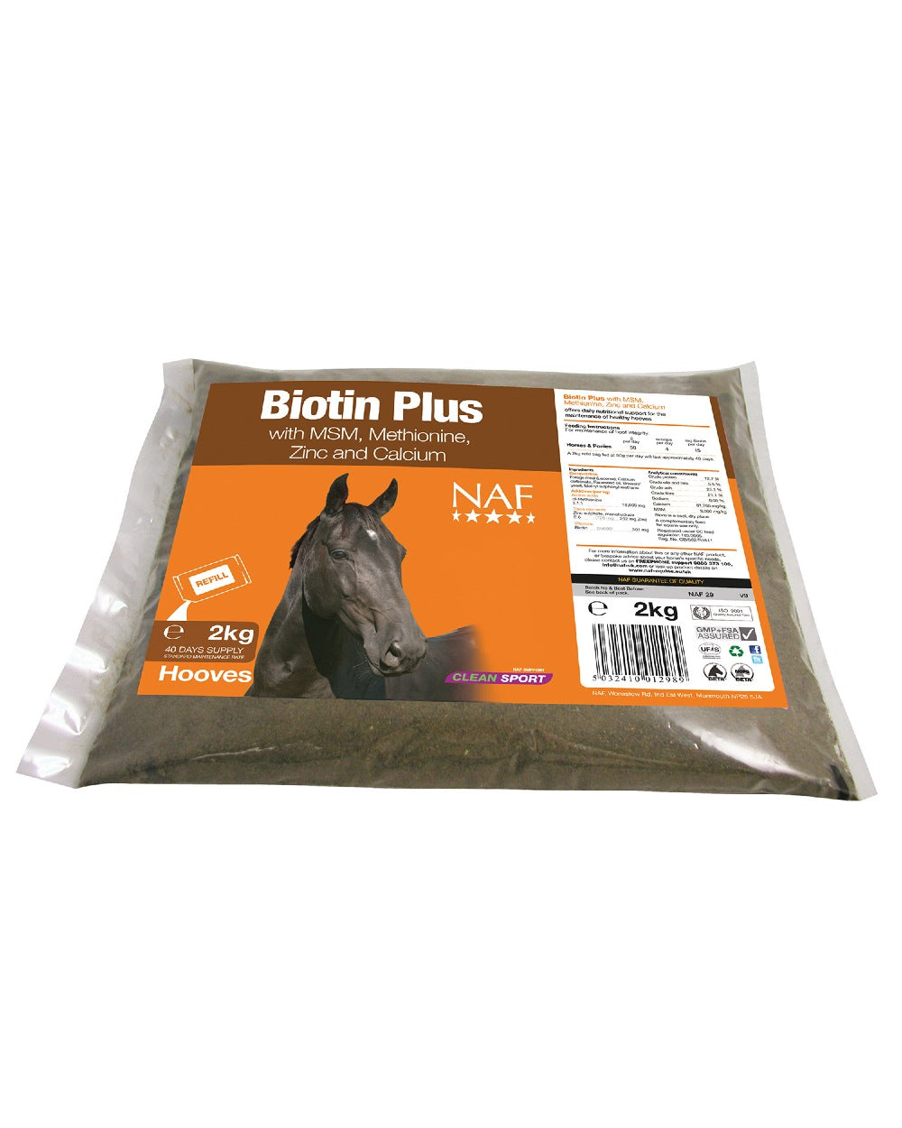 NAF Biotin Plus 2kg on white background