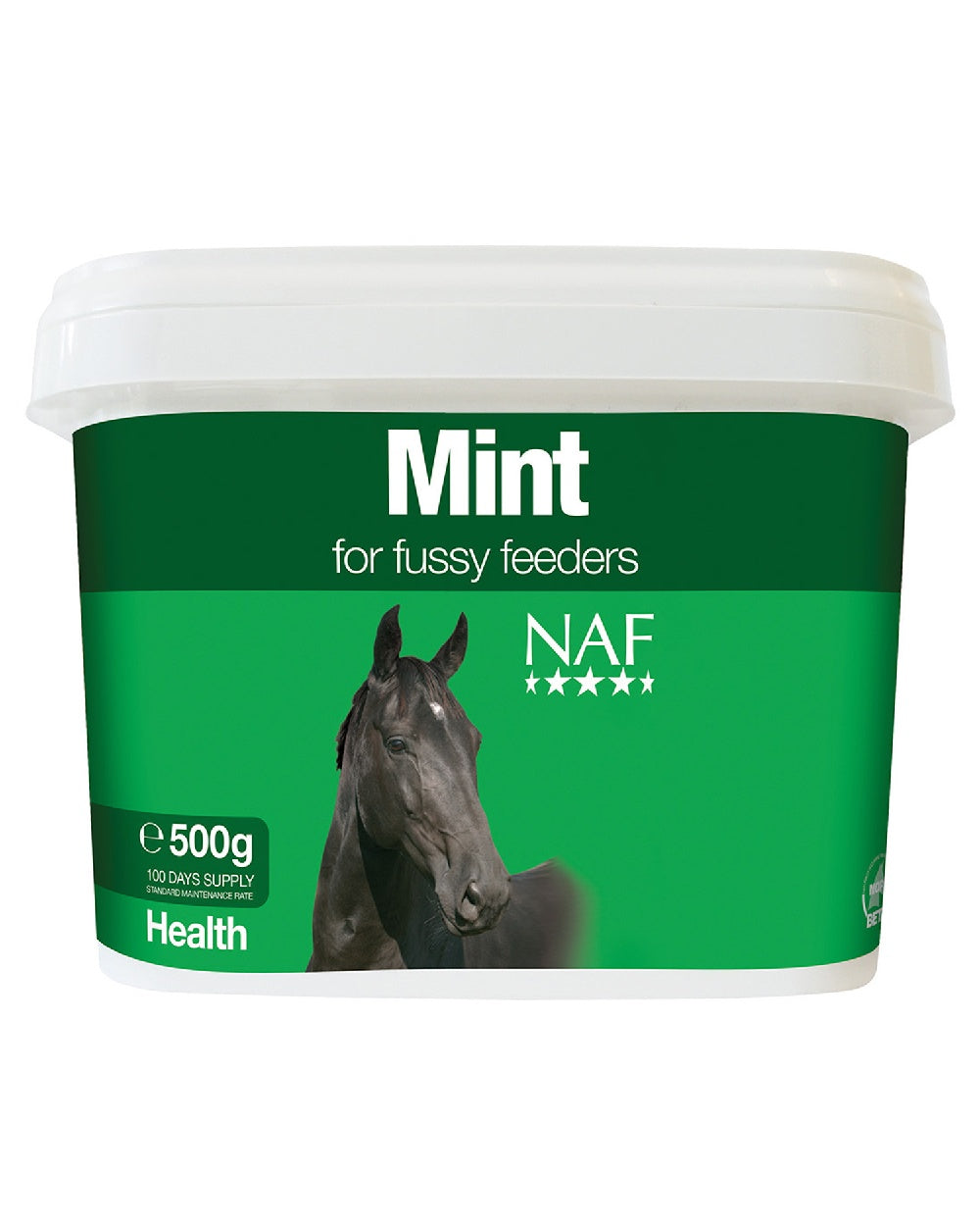 NAF Mint 500g on white background