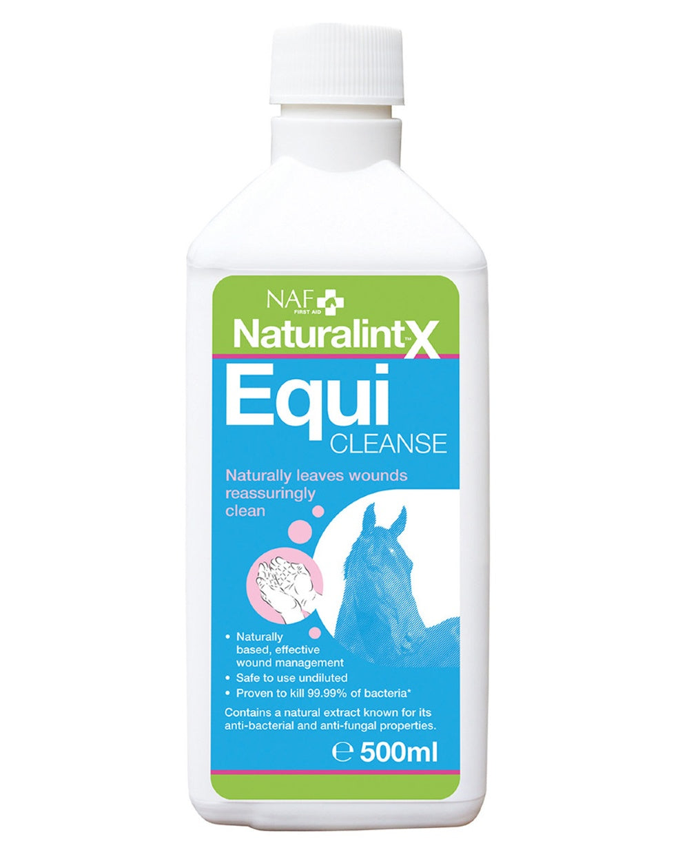 NAF Naturalintx Equicleanse on white background