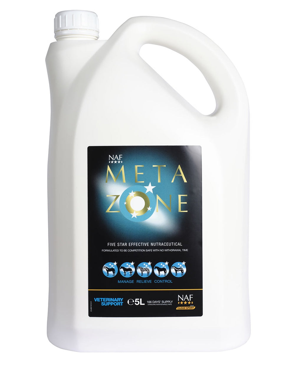 Naf Five Star Metazone Liquid 5lt on white background