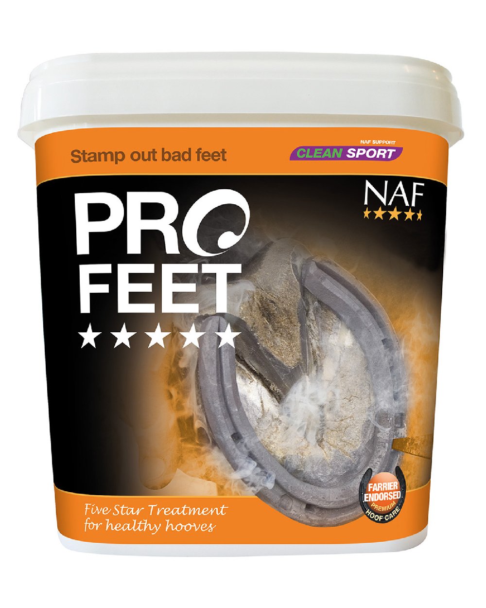 NAF Five Star Profeet Powder on white background