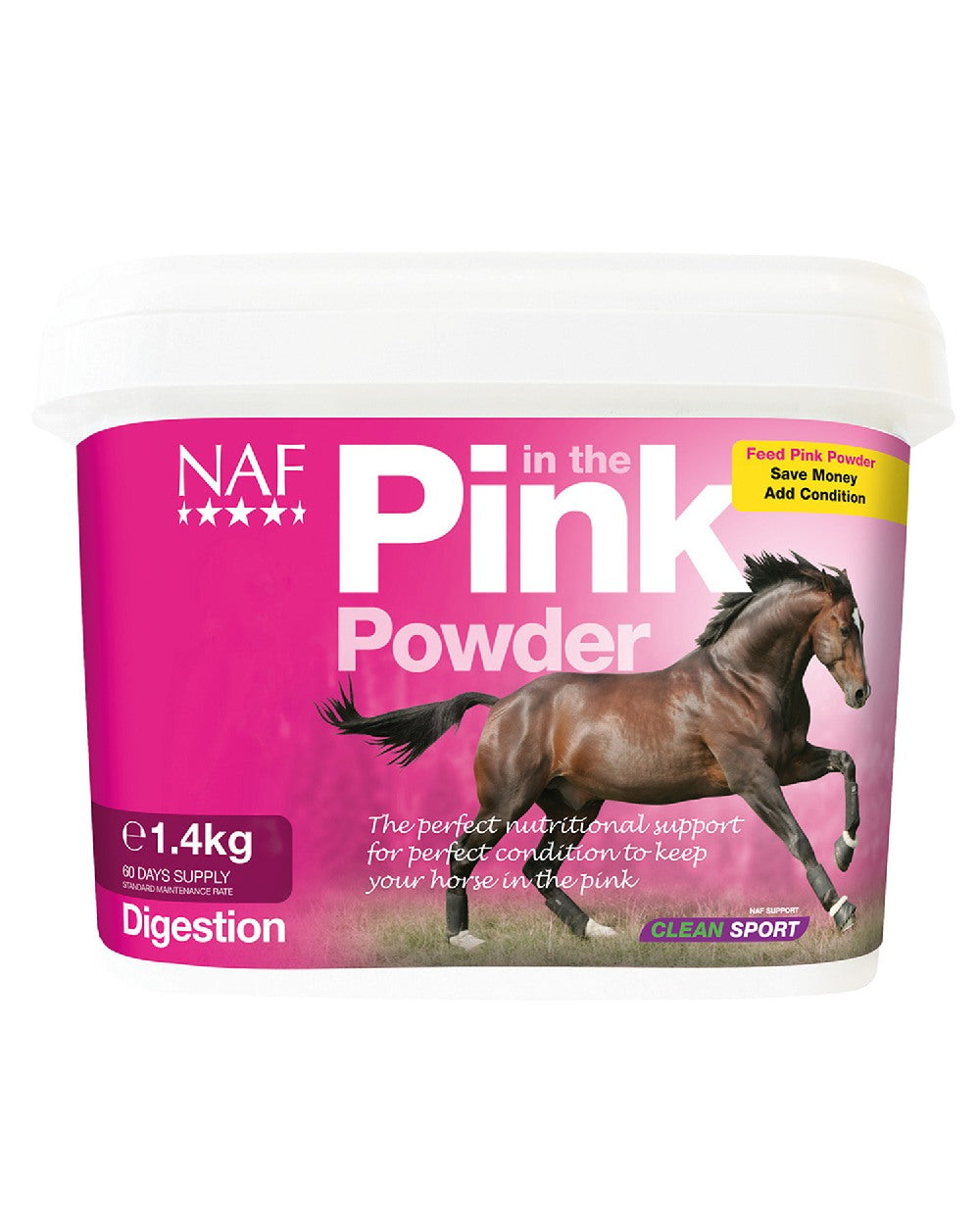NAF In The Pink Powder 1.4kg on white background