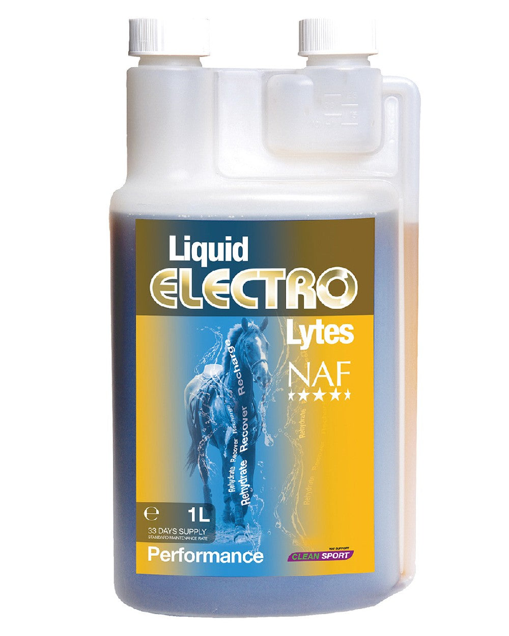 NAF Liquid Electro Lytes 1lt on white background