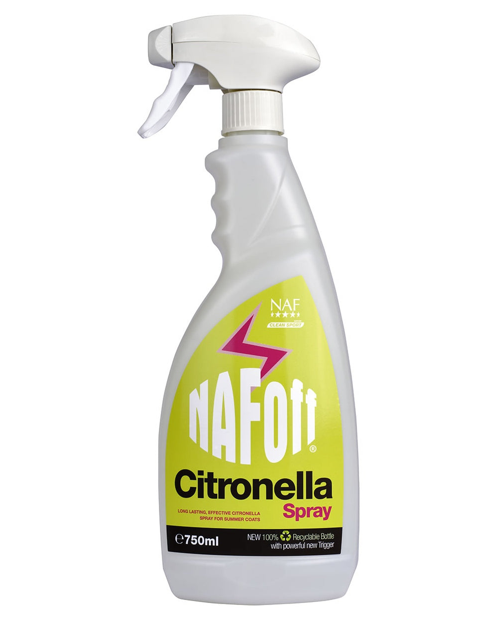 NAF Off Citronella Spray 750ML on white background