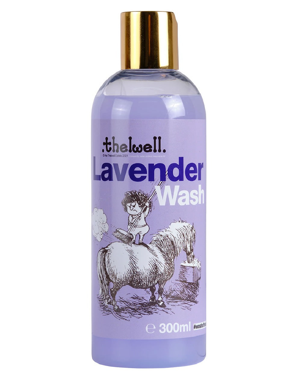NAF Thelwell Lavender Wash 300ml on white background