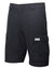 Navy coloured Helly Hansen mens quick dry cargo shorts on white background #colour_navy