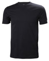 Navy coloured Helly Hansen Mens Crew T-Shirt on white background #colour_navy
