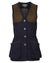 Navy Coloured Laksen Lady Belgravia Beauly Shooting Vest On A White Background #colour_navy