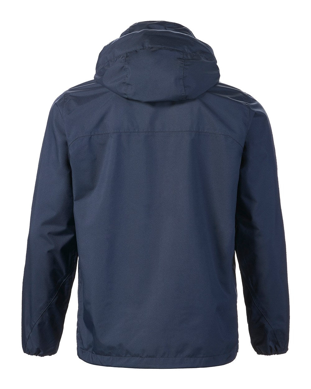 Navy Coloured Musto Mens Nautic Rain Jacket On A White Background 