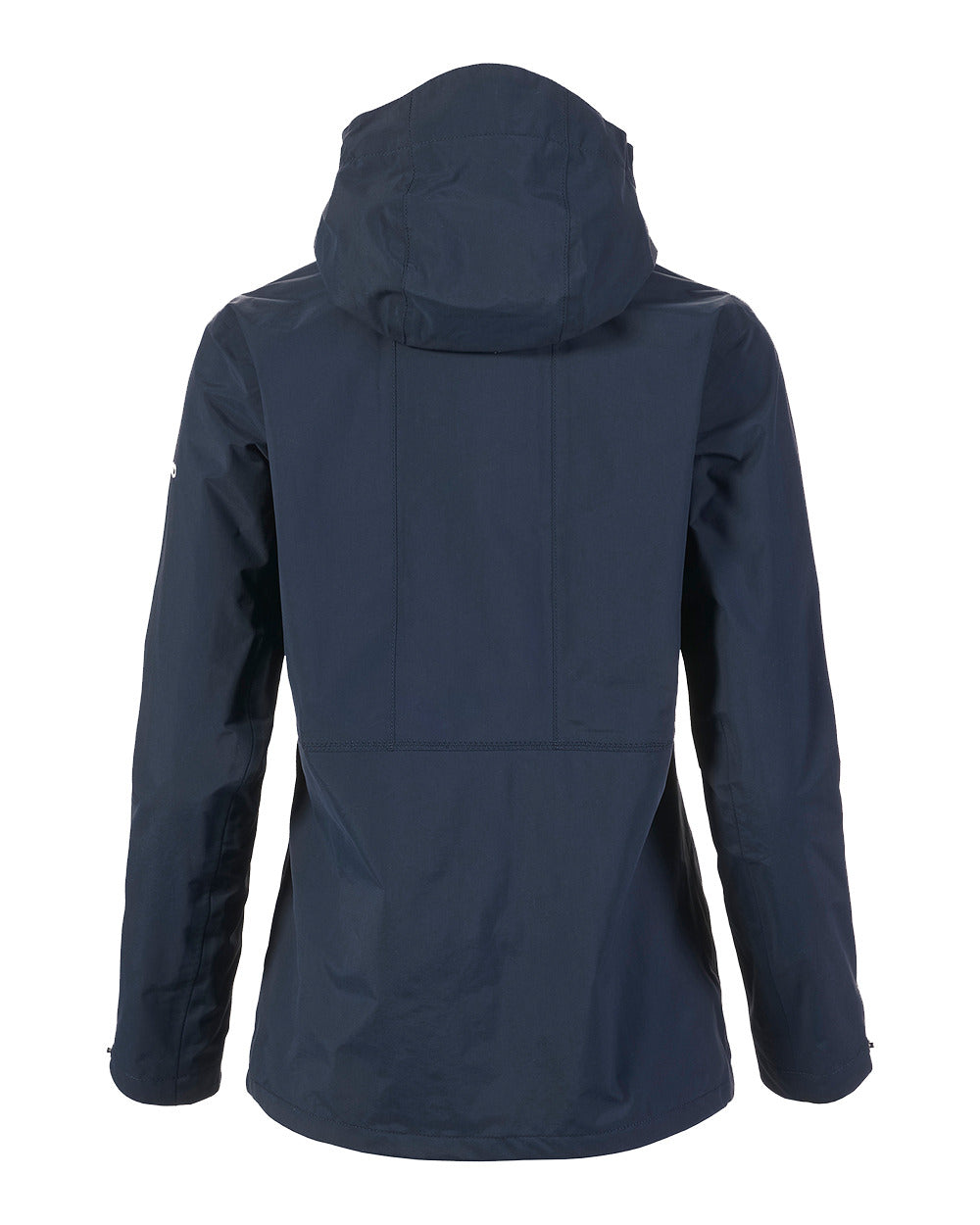 Navy Coloured Musto Womens Marina Rain Jacket On A White Background 