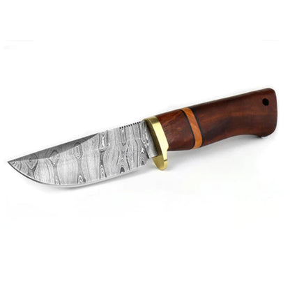 Njord Branda Damascus Hunter Knife