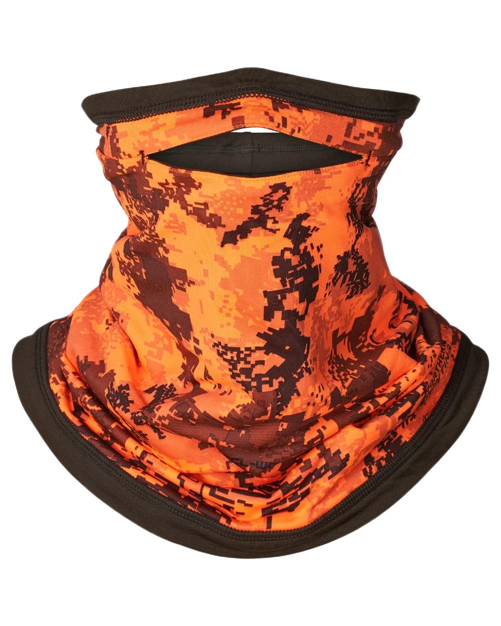 Dark Green Opt3 coloured Northern Hunting Arvid Neck Gaiter on white background 