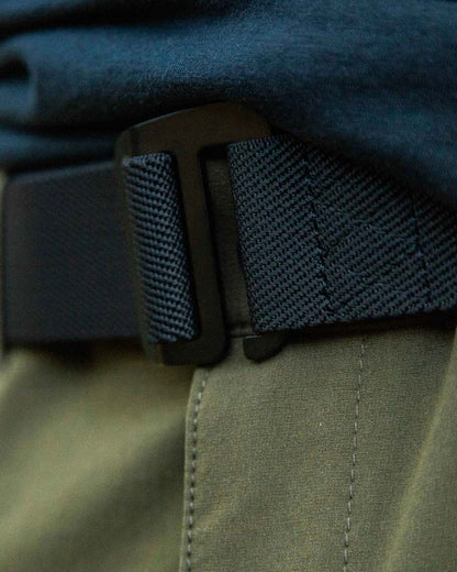Black coloured Northern Hunting Fluks Belt For Outdoor on outdoor background 