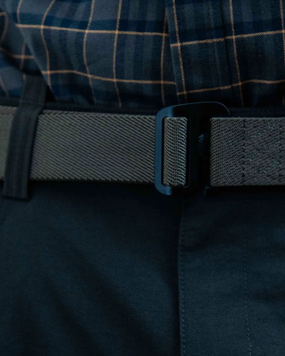 Green coloured Northern Hunting Fluks Belt For Outdoor on outdoor background 