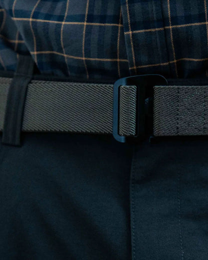 Green coloured Northern Hunting Fluks Belt For Outdoor on outdoor background 