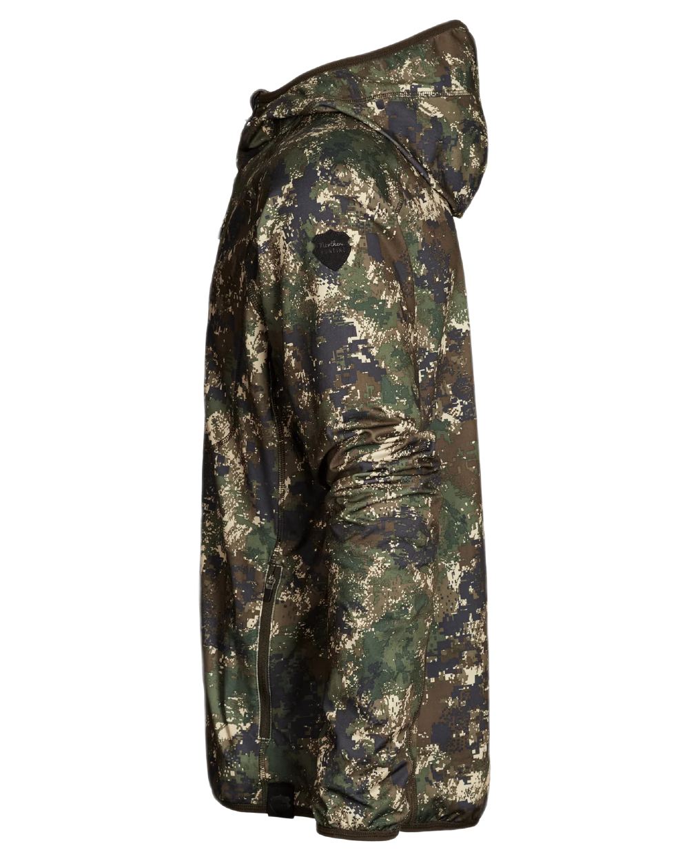 Camo coloured Northern Hunting Mens Alvar Lightweight Hunting Jacket on white background 