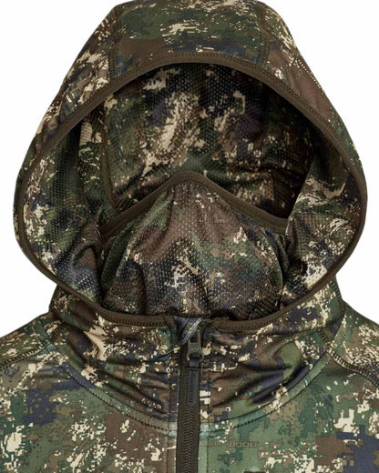 Camo coloured Northern Hunting Mens Alvar Lightweight Hunting Jacket on white background 