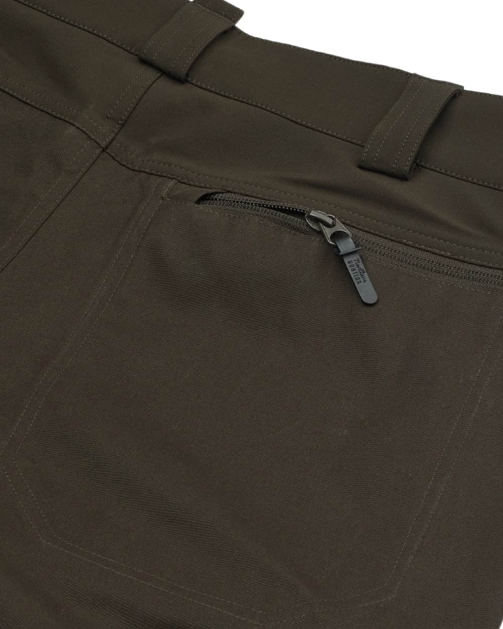 Dark Green coloured Northern Hunting Mens Falkor Vorg Waterproof Hunting Trousers on white background 