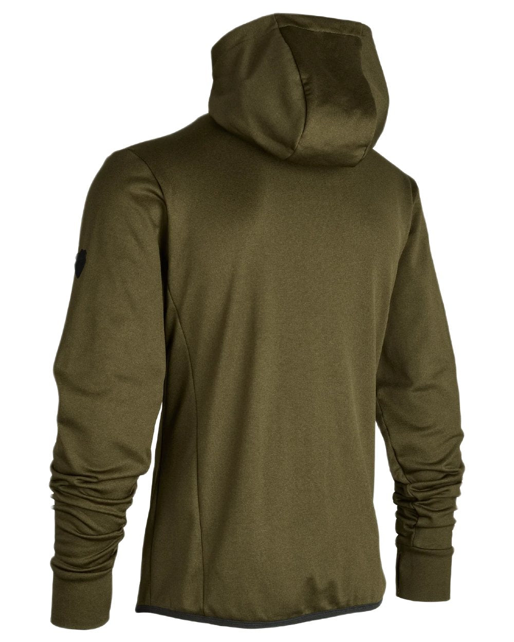 Dark Green coloured Northern Hunting Mens Hagni Shell Jacket on white background 