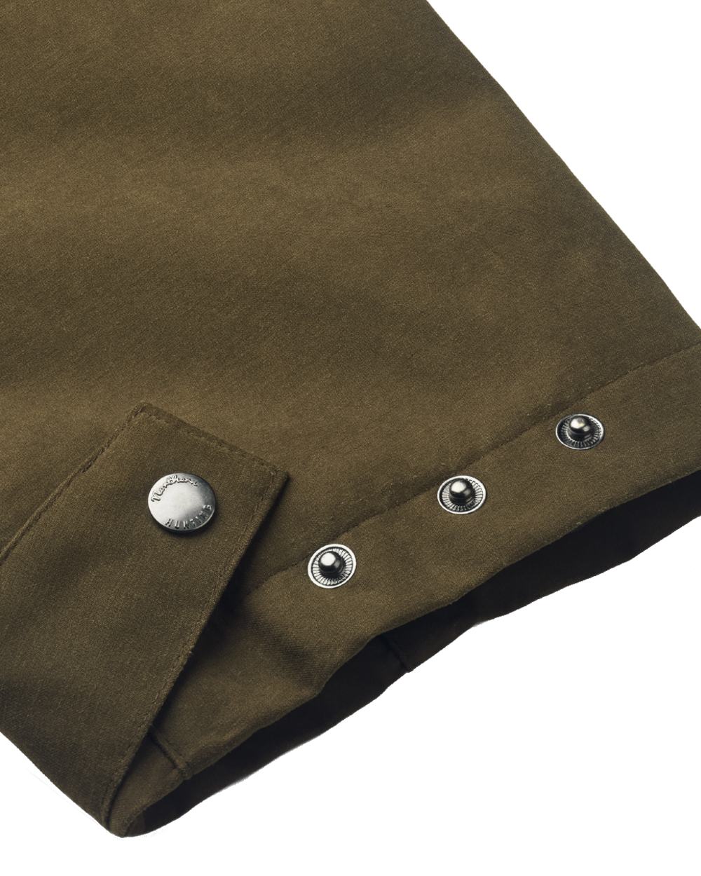 Green coloured Northern Hunting Mens Hakan Bark Waterproof Hunting Trousers on white background 