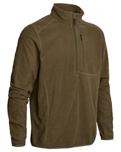 Green coloured Northern Hunting Mens Kettil 1000 Lightweight Fleece on white background 