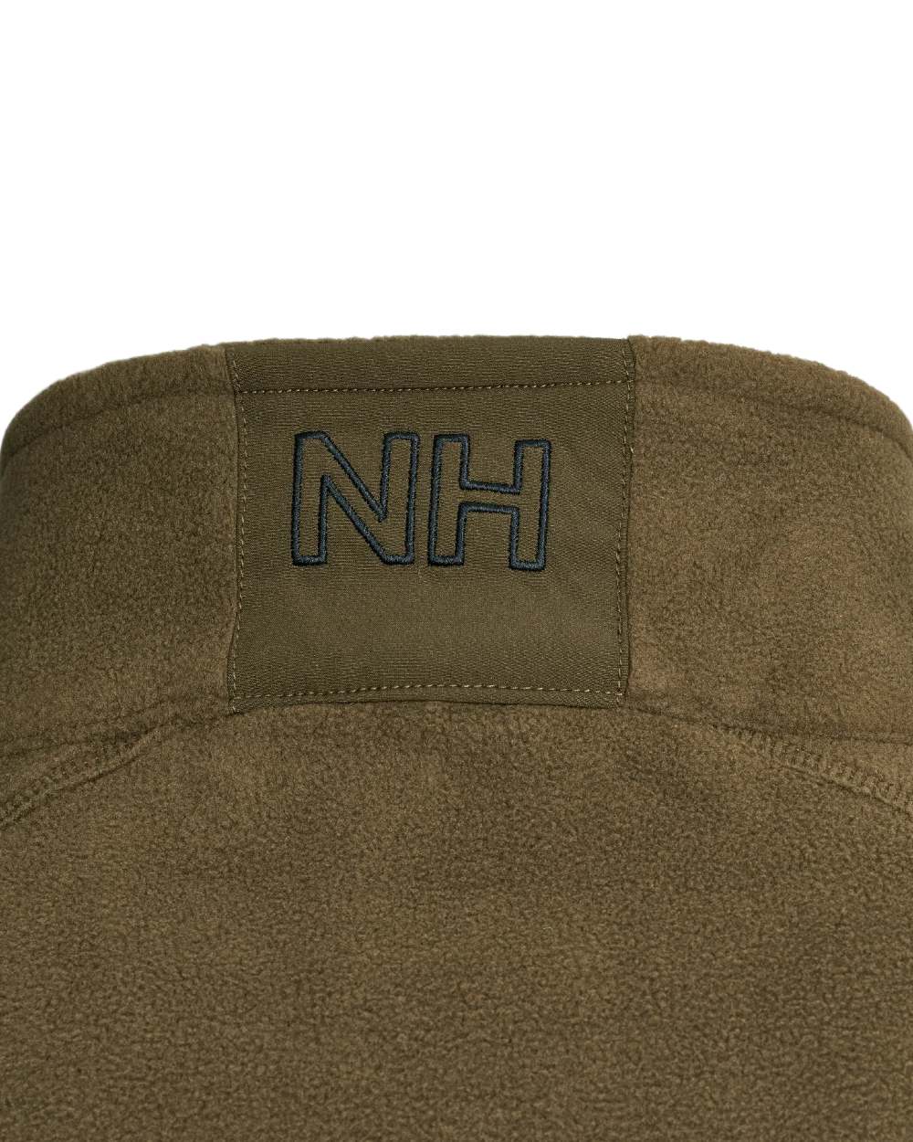 Green coloured Northern Hunting Mens Kettil 1000 Lightweight Fleece on white background 