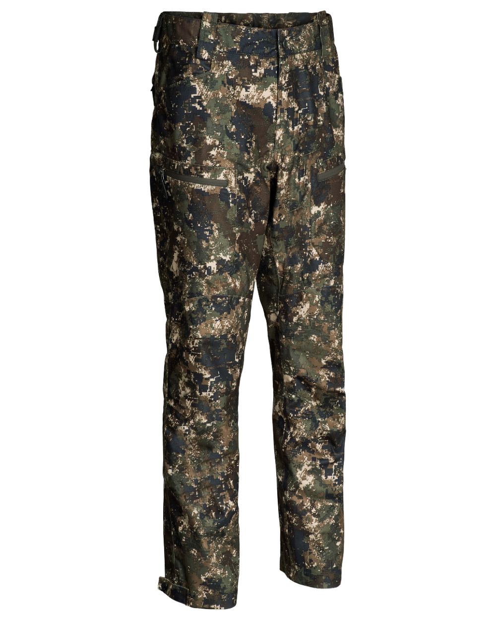 Camo coloured Northern Hunting Mens Skjold Arn G2 Waterproof Hunting Trousers on white background 
