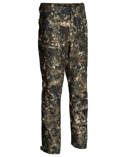 Camo coloured Northern Hunting Mens Skjold Arn G2 Waterproof Hunting Trousers on white background 