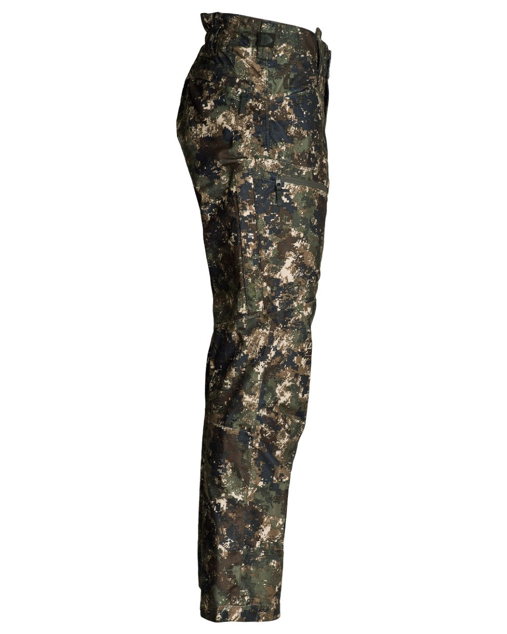 Camo coloured Northern Hunting Mens Skjold Arn G2 Waterproof Hunting Trousers on white background 