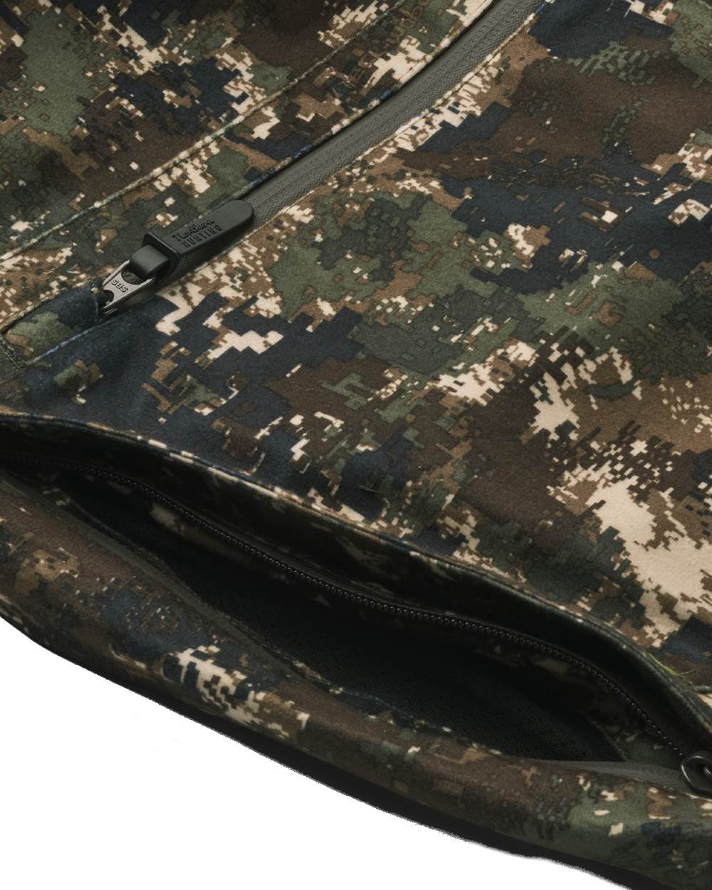 Camo coloured Northern Hunting Mens Skjold Arn G2 Waterproof Hunting Trousers on white background 