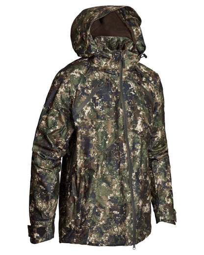 Camo coloured Northern Hunting Mens Skjold Ask Lightweight Hunting Jacket on white background 